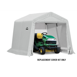 ShelterLogic Replacement Cover 805147 805148 805149 Kit 805146 10x10x8 Peak 14.5oz PVC White:10 Year Mfr Pro Rated Warranty