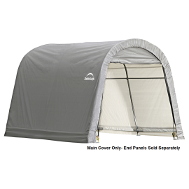 ShelterLogic Replacement Cover 800947 70435 70437 70455 10x10x8 Round 7.5oz Grey