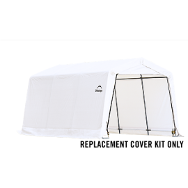 ShelterLogic Replacement Cover Kit 805446 10x15x8 Peak 14.5oz PVC White