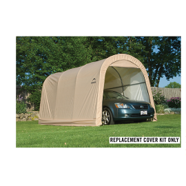 ShelterLogic Replacement Cover Kit 805418 10x15x8 Round 14.5oz PVC Tan