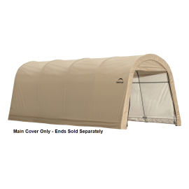 ShelterLogic Replacement Cover 800957 803048 62684 for 10x20x8 Round Tan