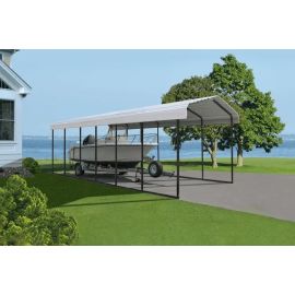 Arrow Metal Carport 10x29x9 Eggshell