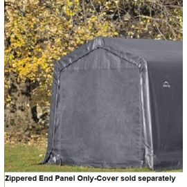 ShelterLogic Replacement 802605 Double Zipper Door Panel for 70333 70433 10x10x8 Peak