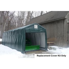 11X8X10 Peak Replacement Cover Kit 21.5oz Green-15Yr Mfr Pro Rated Warranty 15ET34