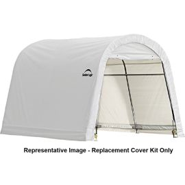 11X8X10 Round Replacement Cover Kit 14.5oz White-10Yr Mfr Prorated Warranty 22ET36