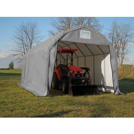 ShelterLogic 12W x 20L x 11H Barn 9oz Translucent Portable Garage