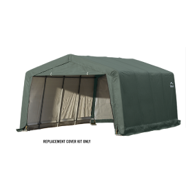 ShelterLogic Replacement Cover Kit 801269 12x16x8 Peak 14.5oz PVC Green