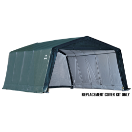 ShelterLogic Replacement Cover 1A1114 1E1014 Kit 111114 for ShelterLogic 71444 12x20x8 Peak 9oz Green