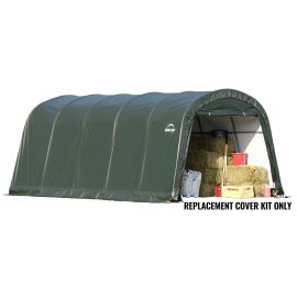 12X20X8 Round Replacement Cover Kit 9oz Green 211114