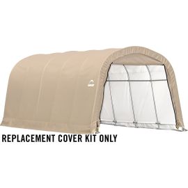 12X24X8 Round Replacement Cover Kit 14.5oz Tan-10Yr Mfr Prorated Warranty 221215