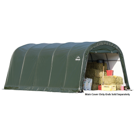ShelterLogic Replacement Cover 804731 2A1114 62779 for 12x20x8 Round Green