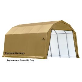 12X28X9 Barn Replacement Cover Kit 14.5oz Tan-10Yr Mfr Pro Rated Warranty 321325