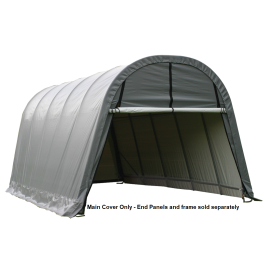 ShelterLogic Replacement Cover 805686 11280 Menards Round Top model 62668 or 30668 13x24x10 9oz Grey