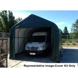 15X20X12 Peak Replacement Cover Kit 14.5oz Green-10Yr Mfr Pro Rated Warranty 122154