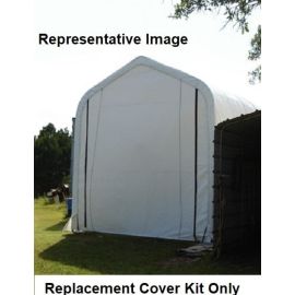15X20X12 Peak Replacement Cover Kit 14.5oz White-10Yr Mfr Pro Rated Warranty 122156