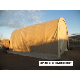 15X28X12 Round Replacement Cover Kit 14.5oz Tan-10Yr Mfr Prorated Warranty 222355