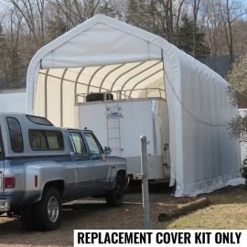 16X36X16 Peak Replacement Cover Kit 21.5oz White-15Yr Mfr Pro Rated Warranty 152566
