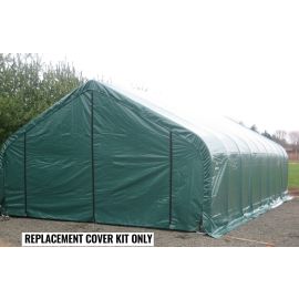 30x56X20 Peak Replacement Cover Kit 21.5oz Green-15Yr Mfr Pro Rated Warranty 15BDD4