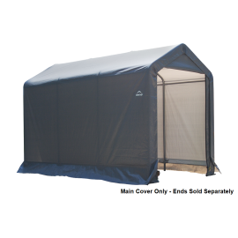 ShelterLogic Replacement Cover 802401 70403 6x10x6.5 Peak 7.5oz Grey
