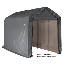 ShelterLogic Replacement Cover 802607 70413 6x12x6.5 Peak 7.5oz Grey