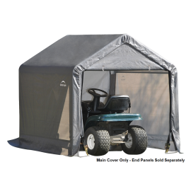 ShelterLogic Replacement Cover 800425 801221 70401 6x6x6.5 Peak 7.5oz Grey