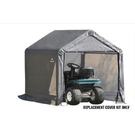 ShelterLogic Replacement Cover 800425 70401 90500 6x6x6.5 Peak 7.5oz Grey