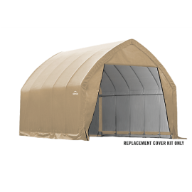 ShelterLogic Replacement Cover 804412 804413 804414 Kit 804415 13x20x12 Peak 14.5oz PVC Tan:10 Year Mfr Pro Rated Warranty