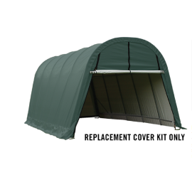 ShelterLogic Replacement Cover 804523 804526 804529 Kit 804544 221134 13x20x10 Round 14.5oz PVC Green: 10 Year Manufacturer Pro-Rated Warranty
