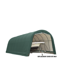 ShelterLogic Replacement Cover 804536 804539 804542 Kit 804551 14x32x12 Round 21.5oz PVC Green: 15 Year Manufacturer Pro-Rated Warranty