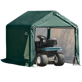 ShelterLogic Replacement Cover 805259 805260 805261 Kit 805258 70401 6x6x6.5 Peak 21.5oz PVC Green: 15 Year Mfr Pro Rated Warranty