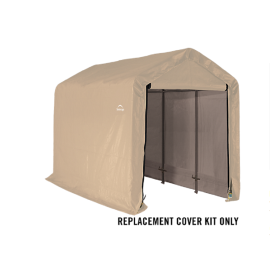 ShelterLogic Replacement Cover 805299 805300 Kit 805298 6x12x8 Peak 14.5oz PVC Tan: 10 Year Mfr Pro Rated Warranty