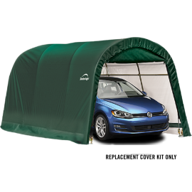 ShelterLogic Replacement Cover Kit 805410 10x15x8 Round 14.5oz PVC Green
