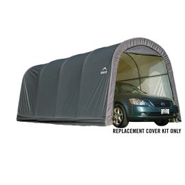 ShelterLogic Replacement Cover Kit 805462 10x20x8 Round 14.5oz PVC Grey