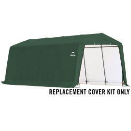 ShelterLogic Replacement Cover 805483 805484 805485 Kit 805482 12E114 10x20x8 Peak 14.5oz PVC Green: 10 Year Manufacturer Pro-Rated Warranty