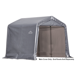 ShelterLogic Replacement Cover 802493 70423 8x8x8 Peak 7.5oz Grey