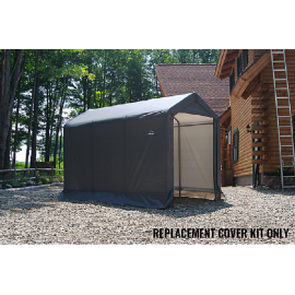 ShelterLogic Replacement Cover Kit 805270 6x10x6.5 Peak 14.5oz PVC Grey