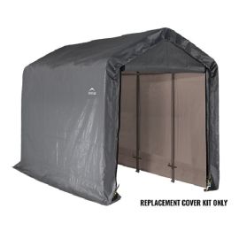 ShelterLogic Replacement Cover 805295 805296 Kit 805294 6x12x8 Peak 14.5oz PVC Grey: 10 Year Mfr Pro Rated Warranty