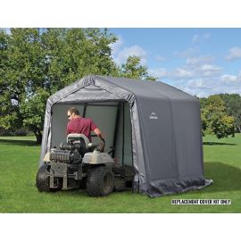 ShelterLogic Replacement Cover 802493 802494 802495 70423 70425 Kit 90503 8x8x8 Peak 7.5oz Grey