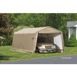ShelterLogic Replacement Cover 805491 805492 805493 Kit 805490 12E115 10x20x8 Peak 14.5oz PVC Tan: 10 Year Manufacturer Pro-Rated Warranty
