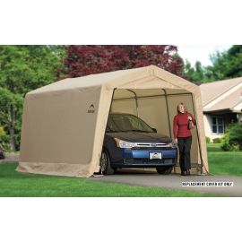 ShelterLogic Replacement Cover Kit 801231 801224 62681 90526 10x15x8 Peak 5.5oz Tan