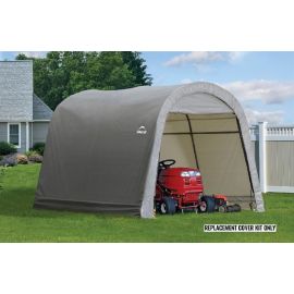 ShelterLogic Replacement Cover 800947 800948 800949 70435 70437 70455 Kit 90538 10x10x8 Round 7.5oz Grey