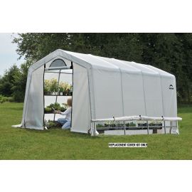ShelterLogic Replacement Cover 803358 802184 802179 802180 Kit 90588 for GrowIt Greenhouse 70658 10x20x8 Peak