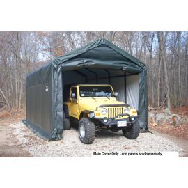 ShelterLogic Replacement Cover 801433  62809 12x20x11 SquareTube Peak 9oz Green