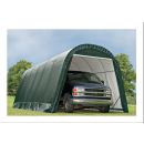 ShelterLogic 13W x 36L x 10H Round 21.5oz Green Portable Garage