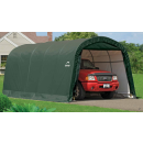 ShelterLogic 12W x 20L x 8H Round 9oz Green Portable Garage