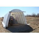 ShelterLogic 13W x 36L x 10H Round 21.5oz White Portable Garage
