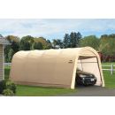 ShelterLogic 10W x 20L x 8H Round 7.5oz Tan Portable Garage