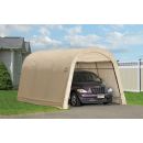 ShelterLogic 10W x 15L x 8H Round 7.5oz Tan Portable Garage