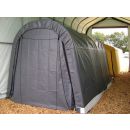 ShelterLogic 11W x 24L x 10H Round 14.5oz Grey Portable Garage